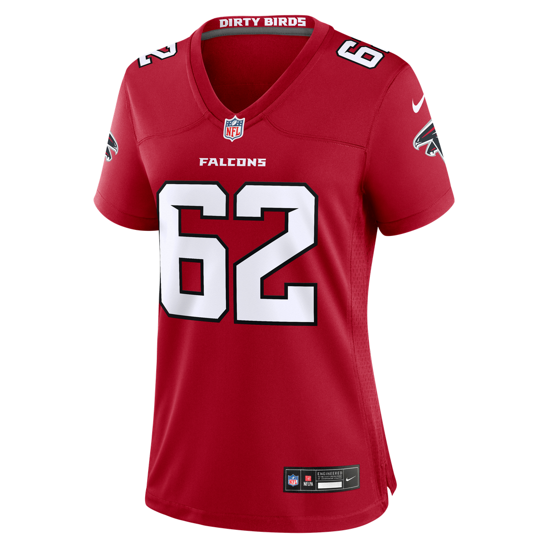 Corey Levin Atlanta Falcons Nike Women's Team Game Jersey -  Red