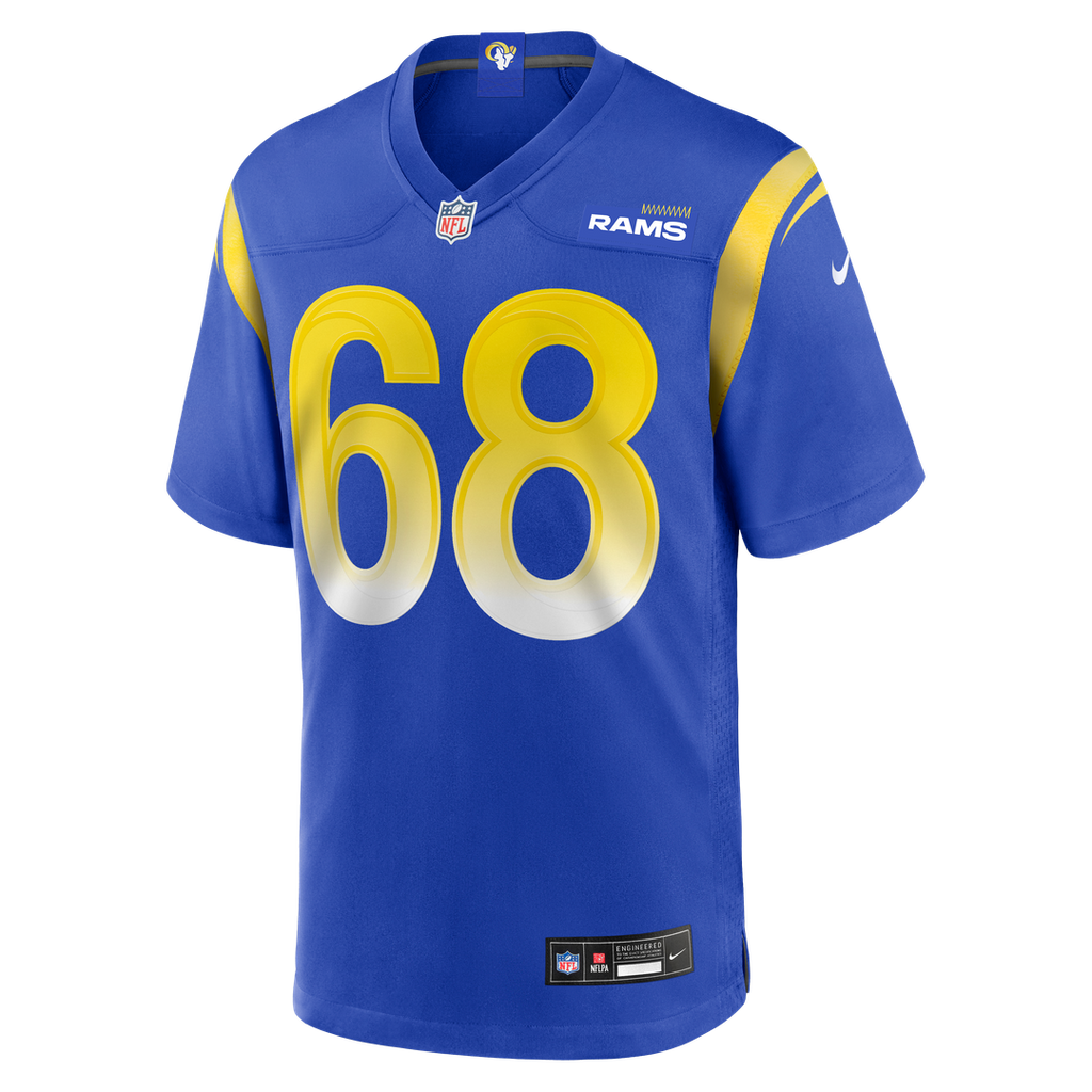 Mike McAllister Los Angeles Rams Nike Home Game Jersey - Royal