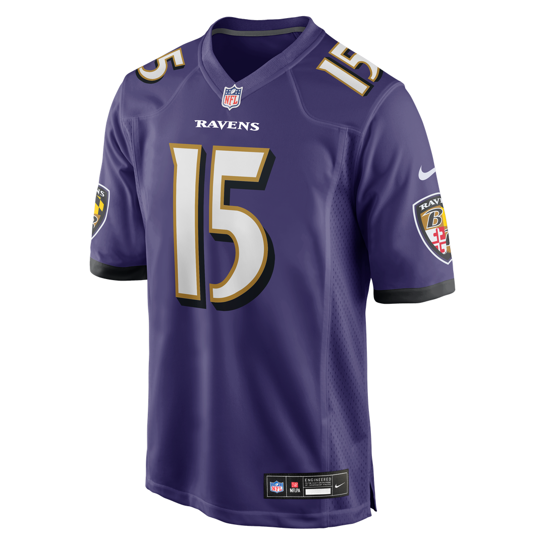 Cooper Rush Baltimore Ravens Nike Team Game Jersey -  Purple