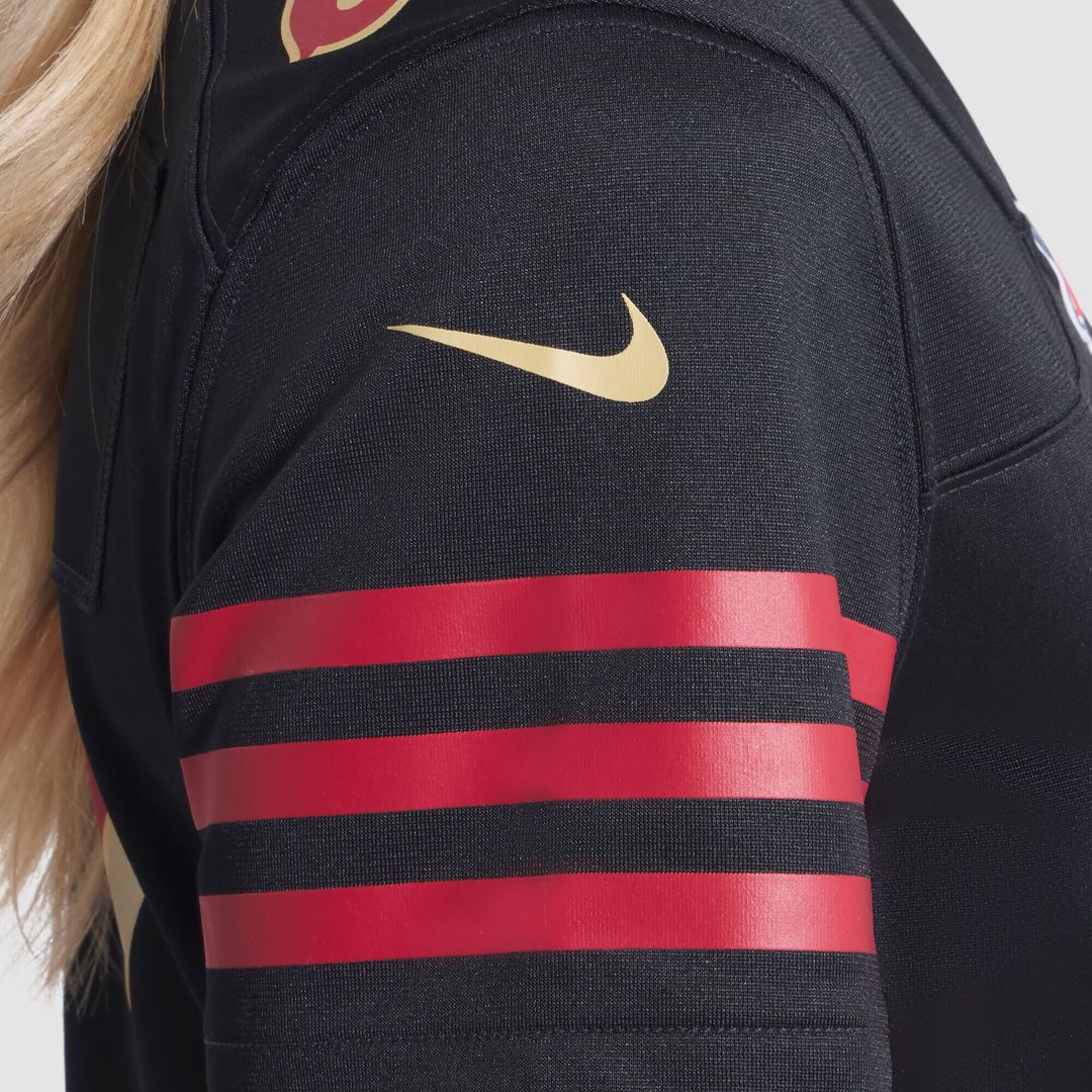 Nick Bosa San Francisco 49ers Nike Women's 2025 Rivalries Collection Game Jersey - Black