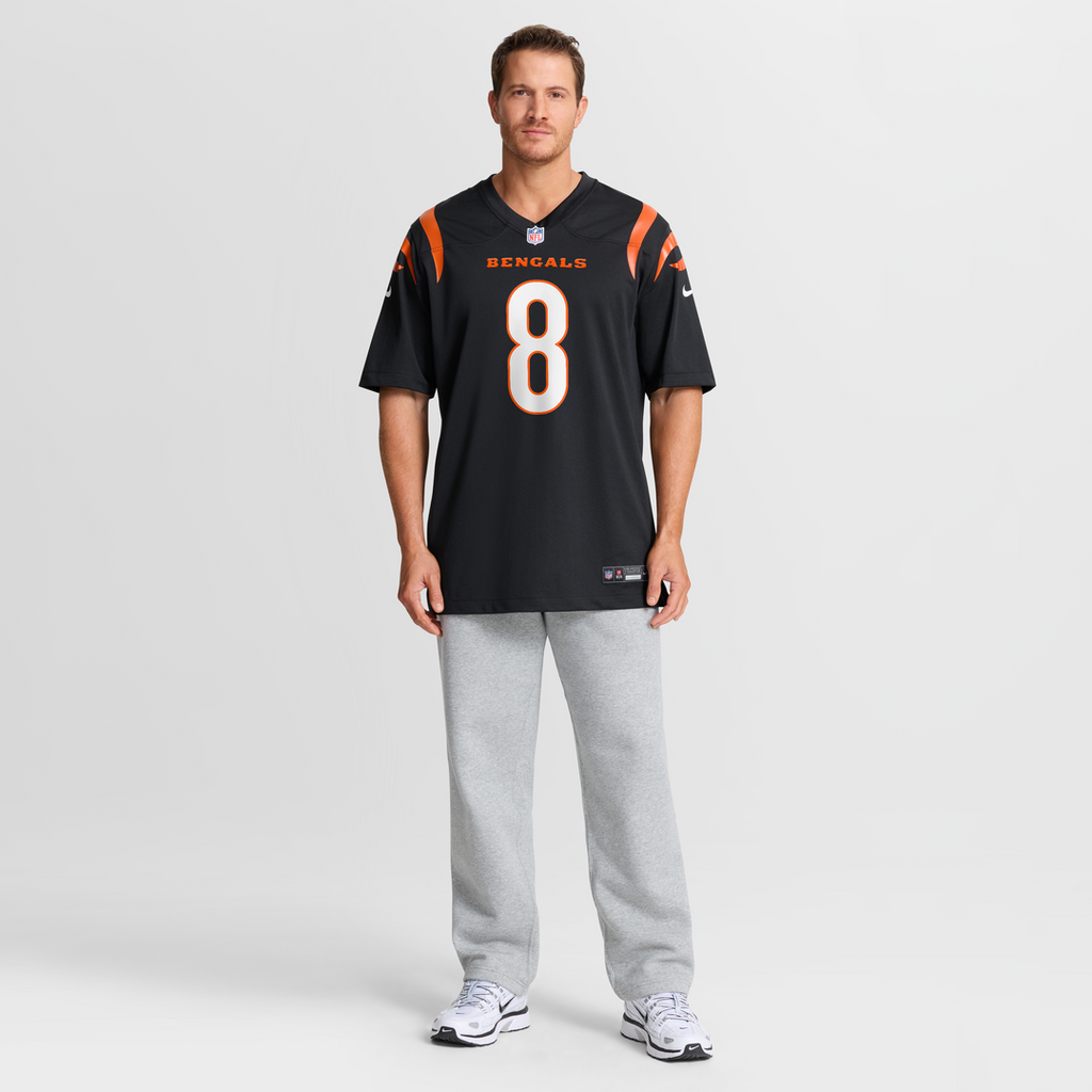 Ryan Rehkow Cincinnati Bengals Nike  Game Jersey -  Black