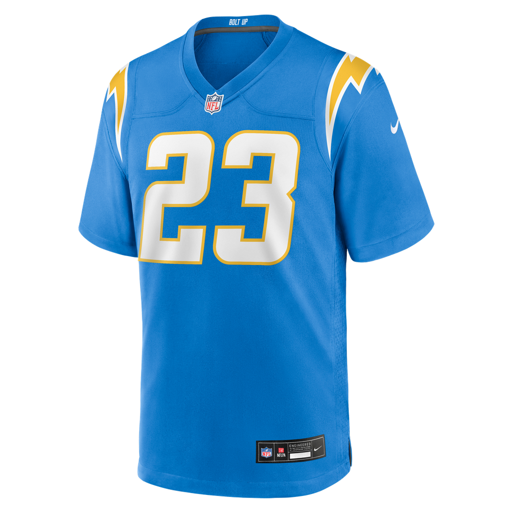 Tony Jefferson Los Angeles Chargers Nike Team Game Jersey -  Powder Blue