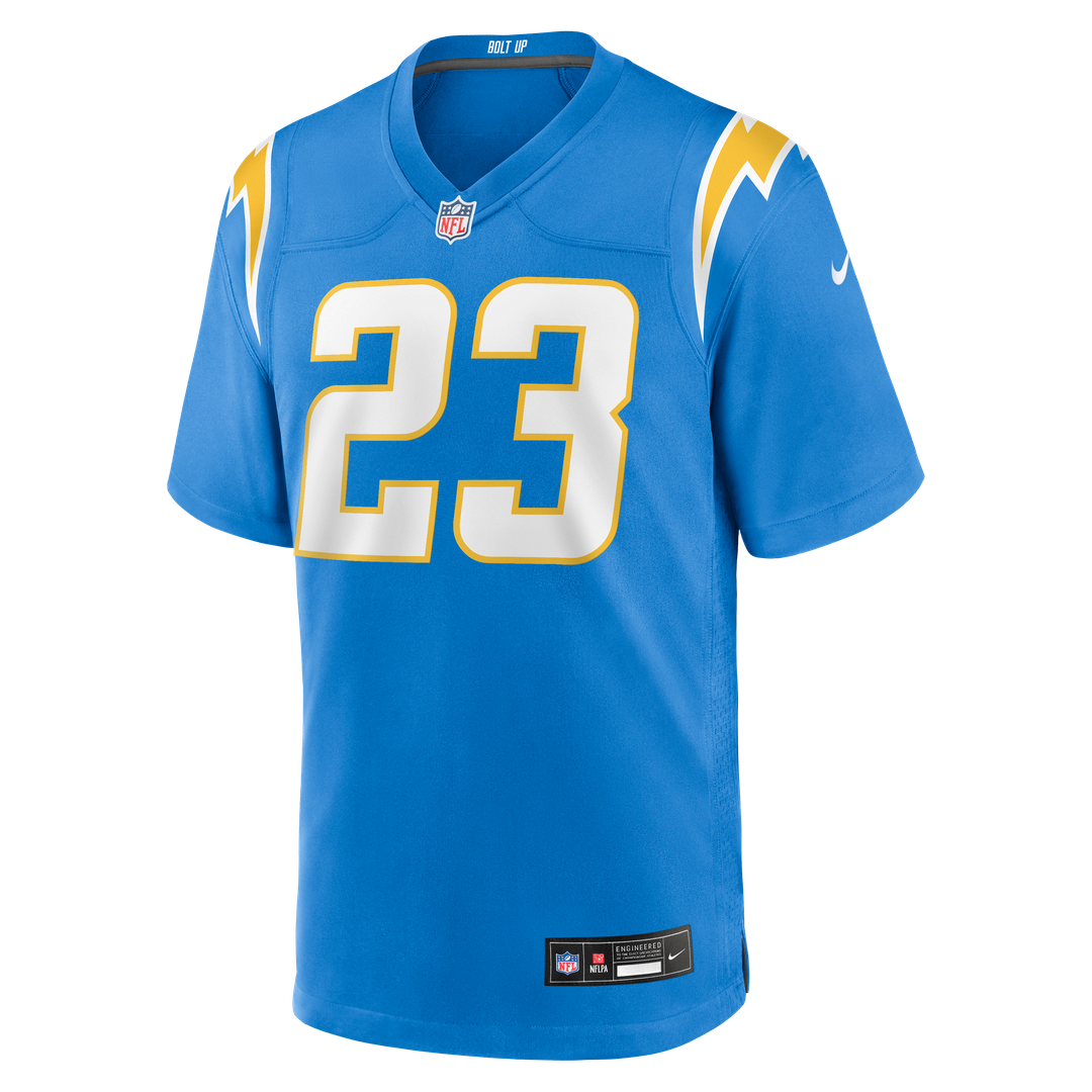 Tony Jefferson Los Angeles Chargers Nike Team Game Jersey -  Powder Blue