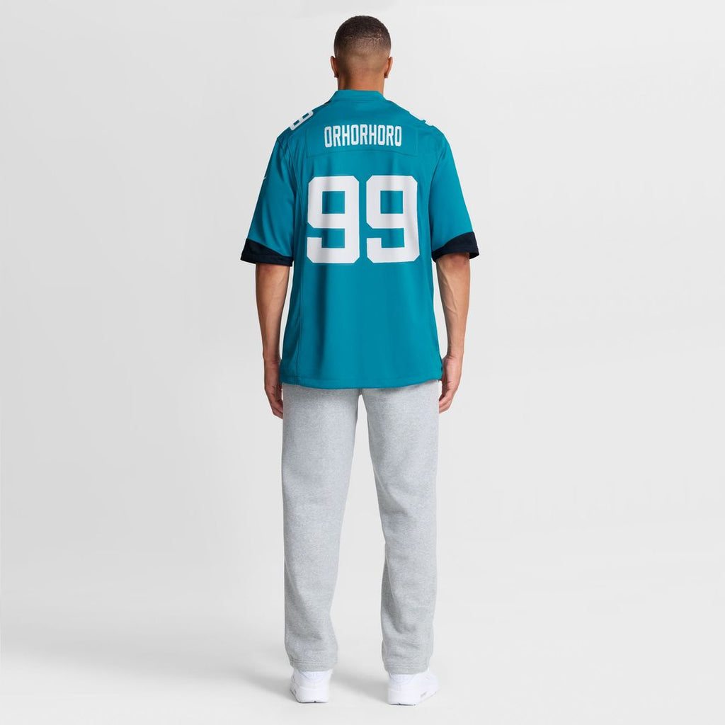 Ruke Orhorhoro Jacksonville Jaguars Nike Team Game Jersey -  Teal