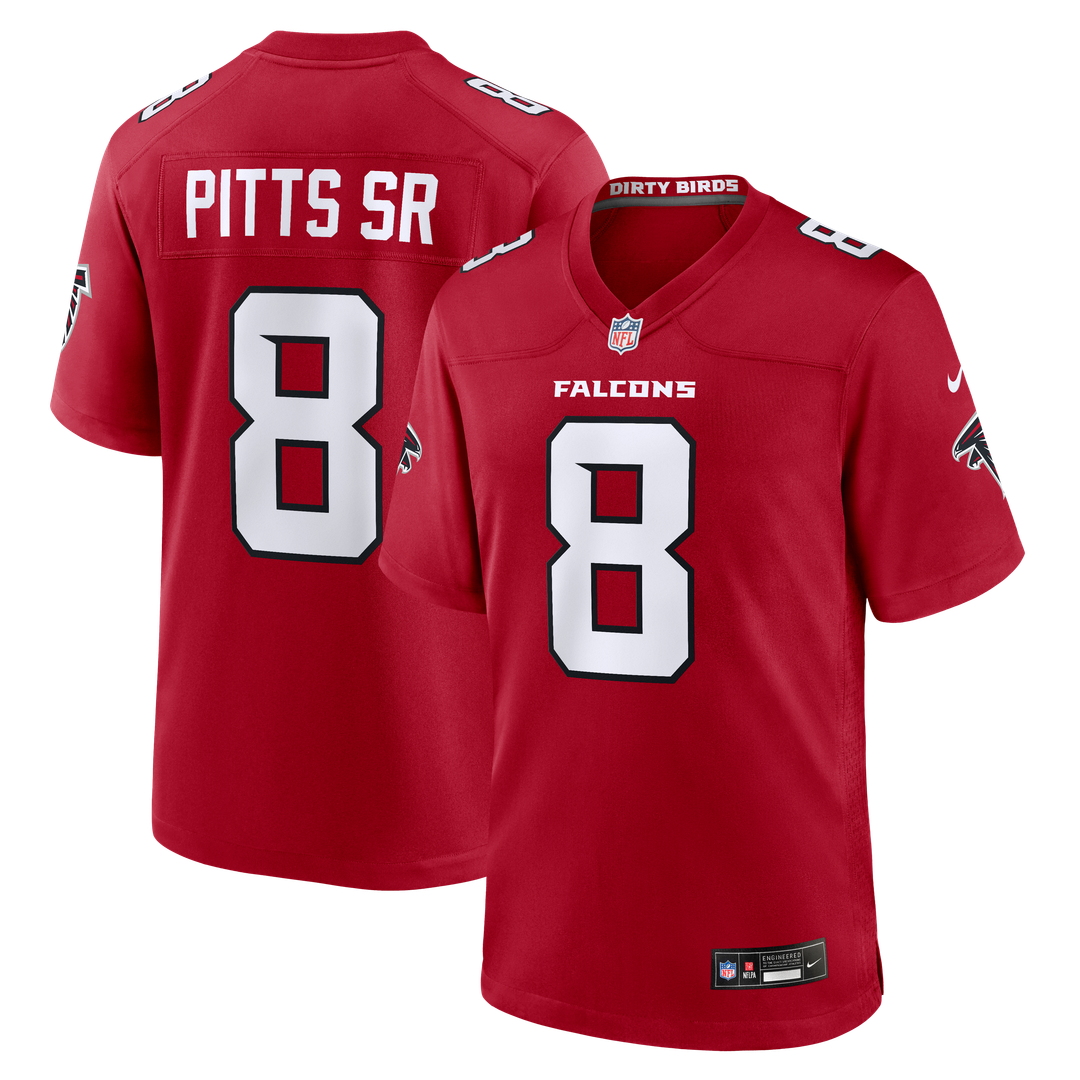 Kyle Pitts Sr. Atlanta Falcons Nike Alternate  Game Jersey - Black