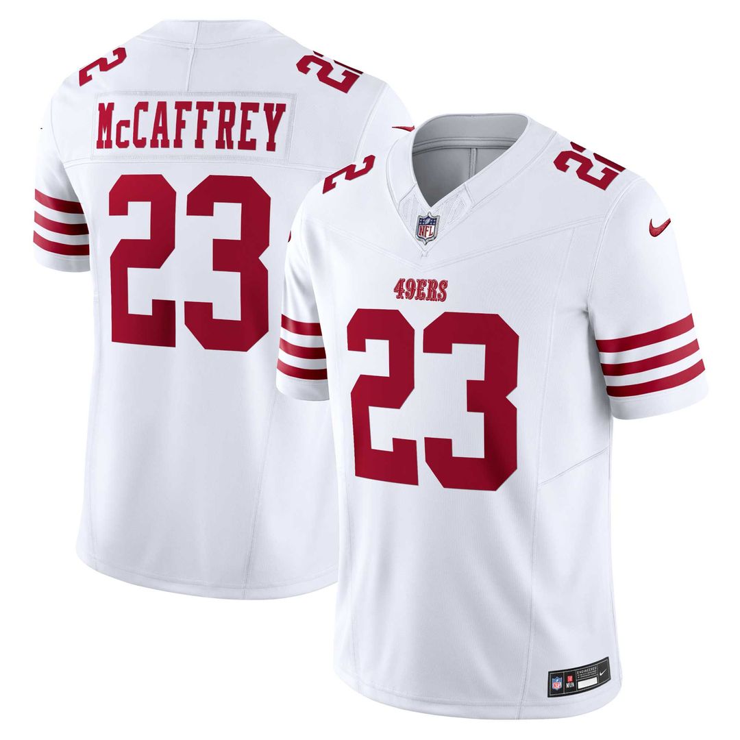 Christian McCaffrey San Francisco 49ers Nike Vapor F.U.S.E. Limited Jersey - Scarlet