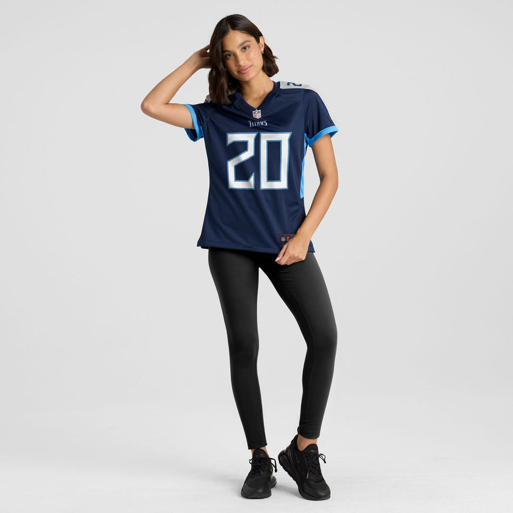 Tony Pollard Tennessee Titans Nike Women's Game Player Jersey - Navy