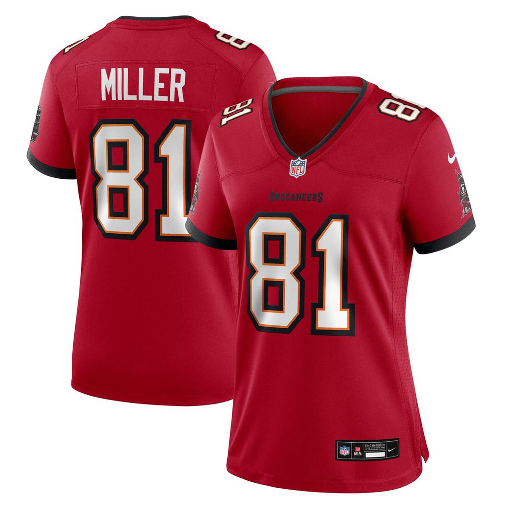 Ryan Miller Tampa Bay Buccaneers Nike Women's Team Game Jersey -  Red