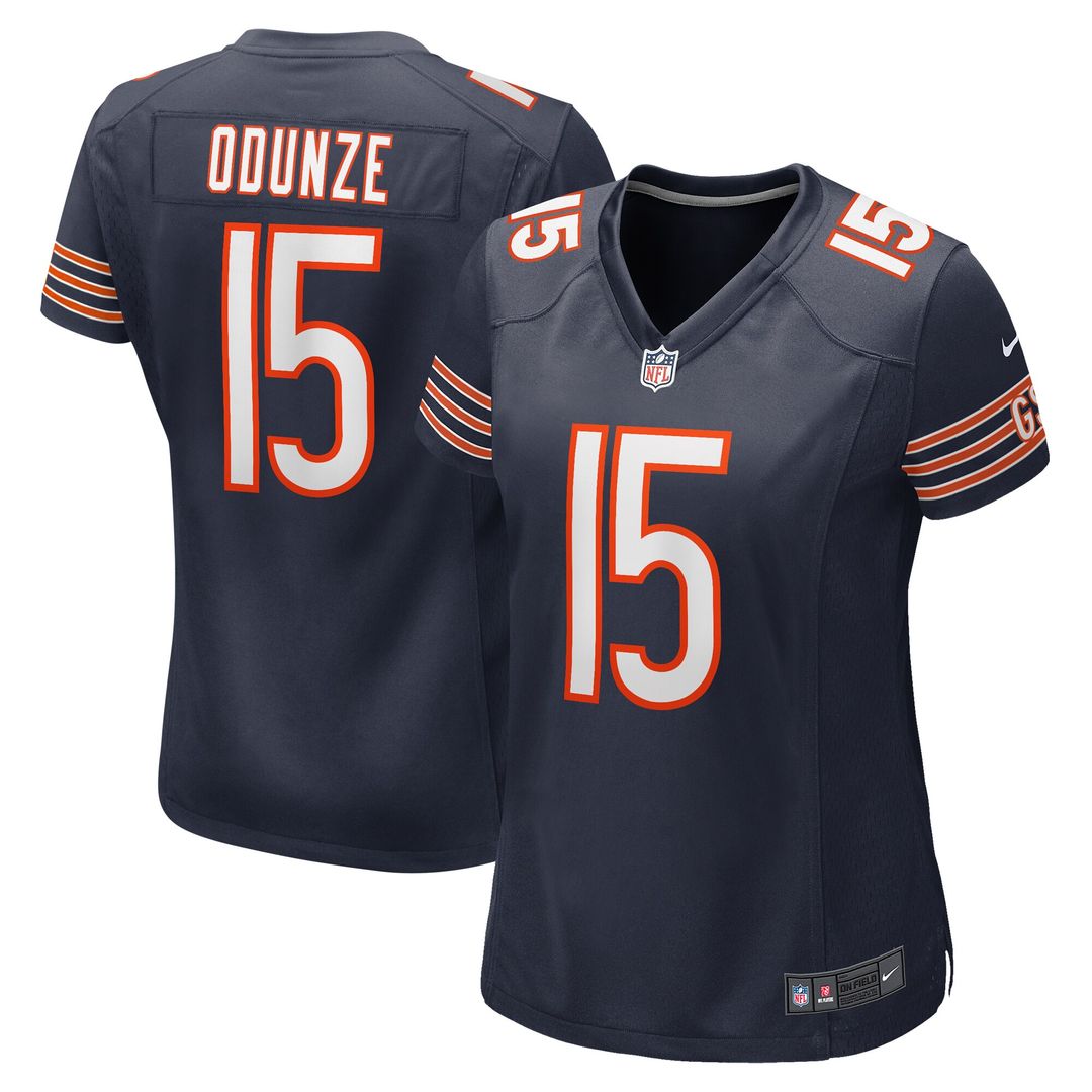 Rome Odunze Chicago Bears Nike Women's Game Jersey -  Navy