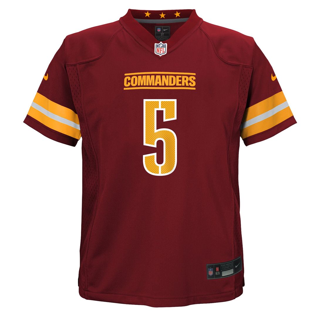 Jayden Daniels Washington Commanders Nike Toddler Game Jersey - Burgundy