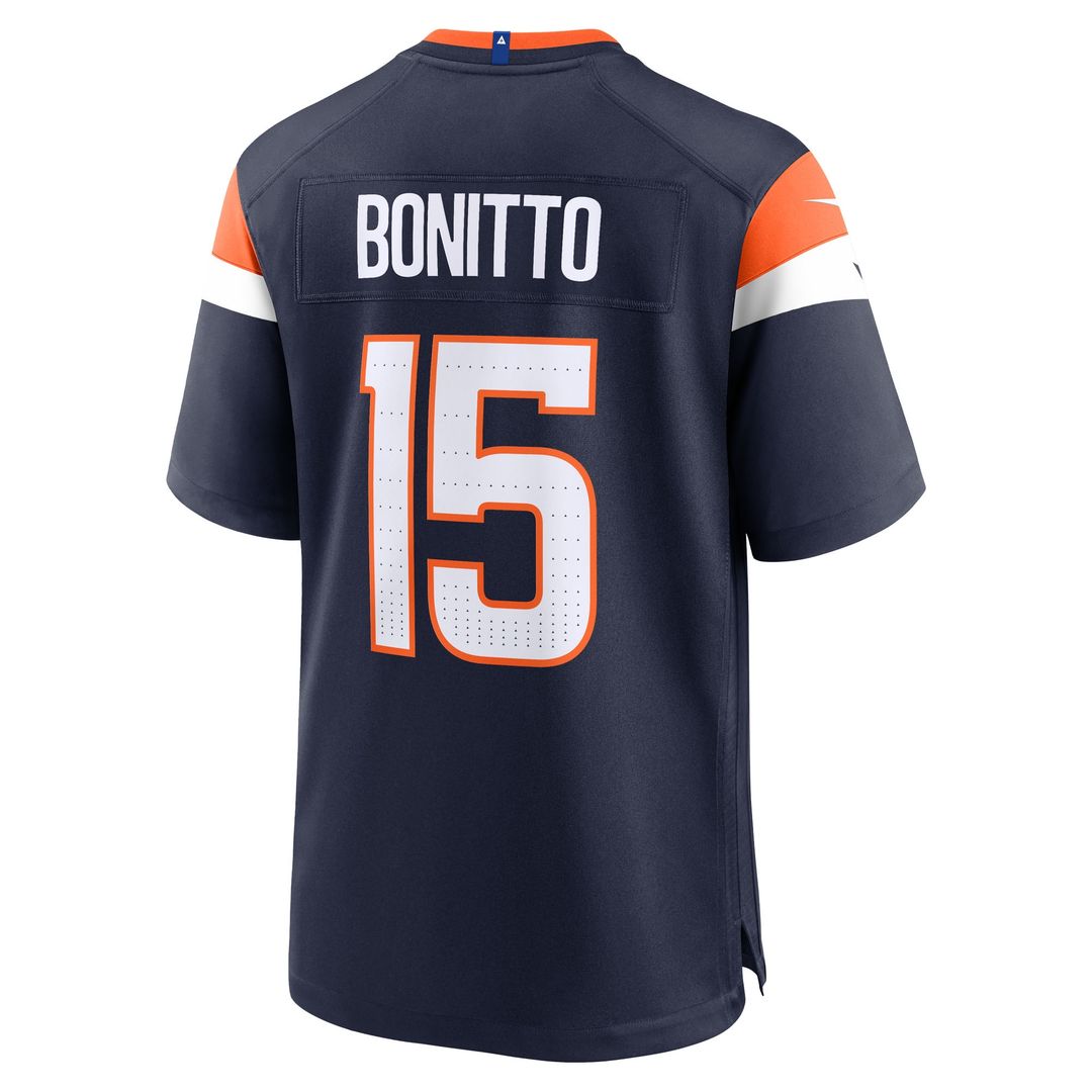 Nik Bonitto Denver Broncos Nike Team Game Jersey -  Orange
