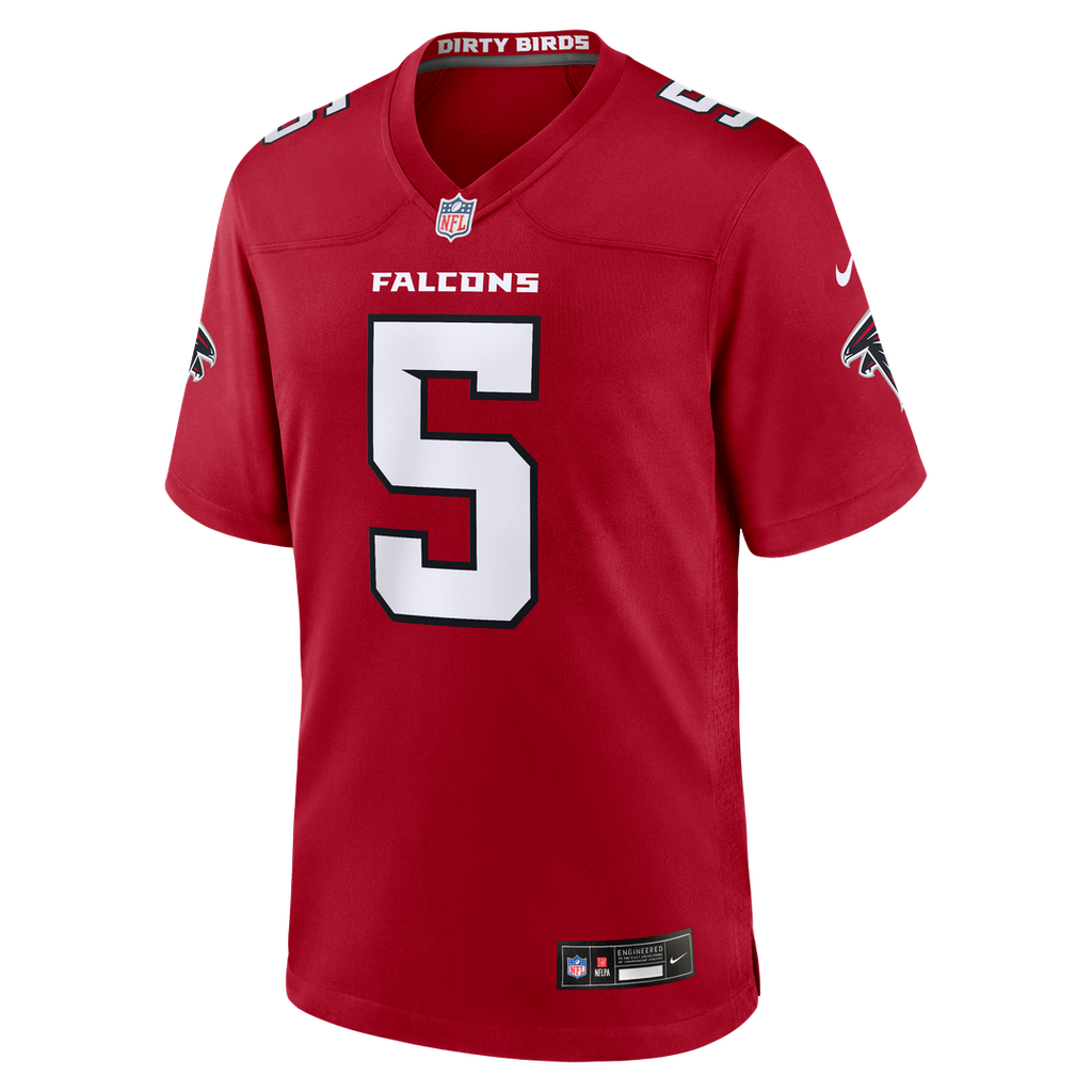 Drake London Atlanta Falcons Nike Game Jersey - Red