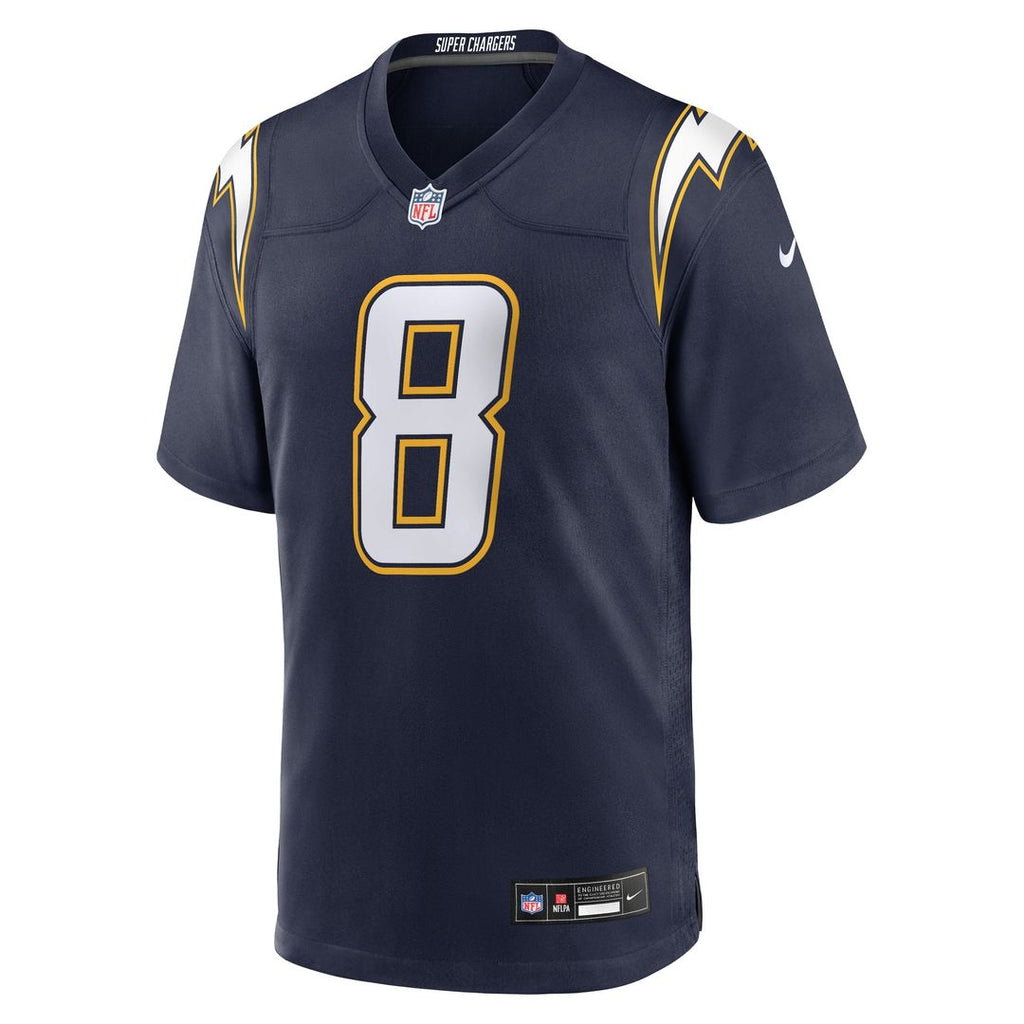 Omarion Hampton Los Angeles Chargers Nike Game Player Jersey - Powder Blue