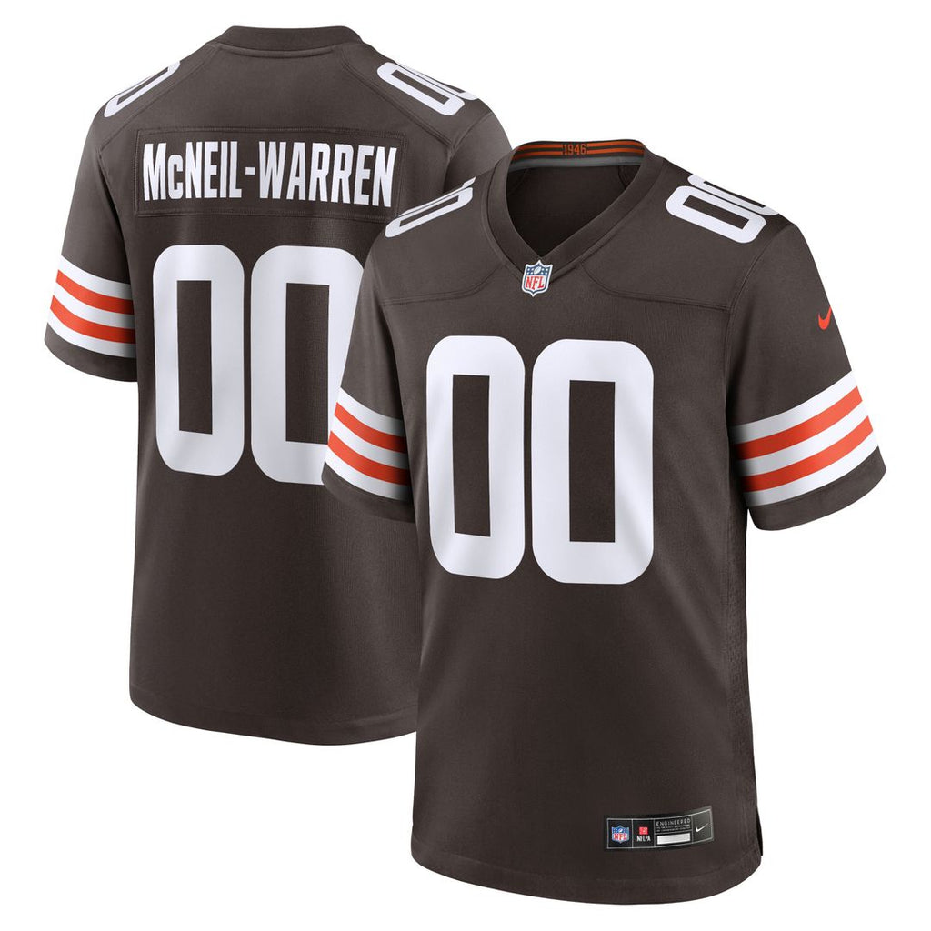 Emmanuel McNeil-Warren Cleveland Browns Nike Game Jersey - Brown