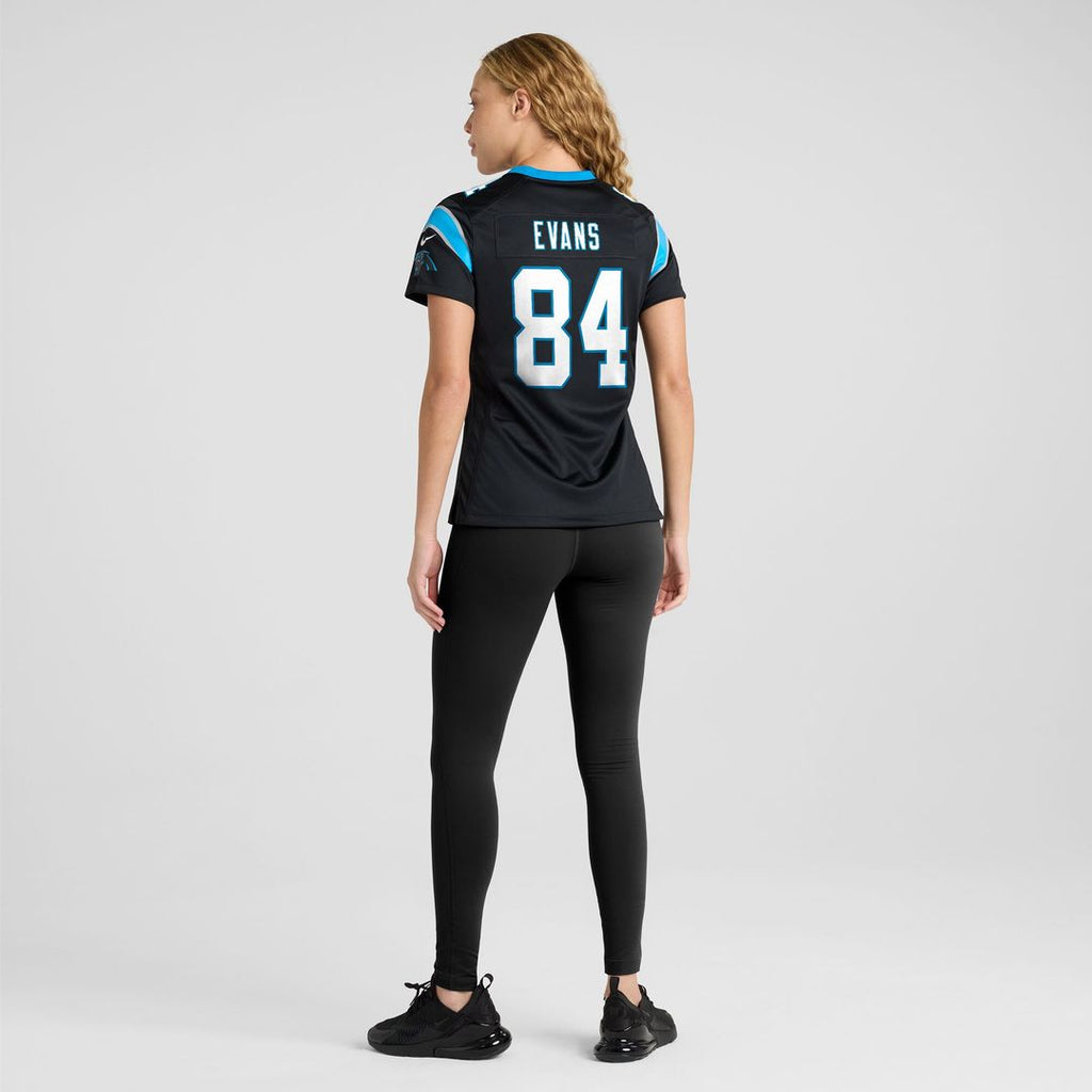 Mitchell Evans Carolina Panthers Nike Women's Team Game Jersey -  Black