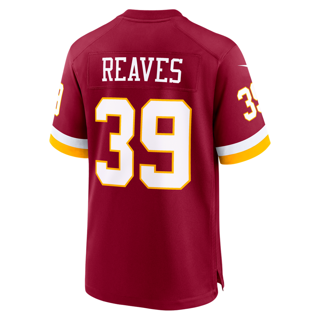 Jeremy Reaves Washington Commanders Nike Game Super Bowl Era Jersey - White