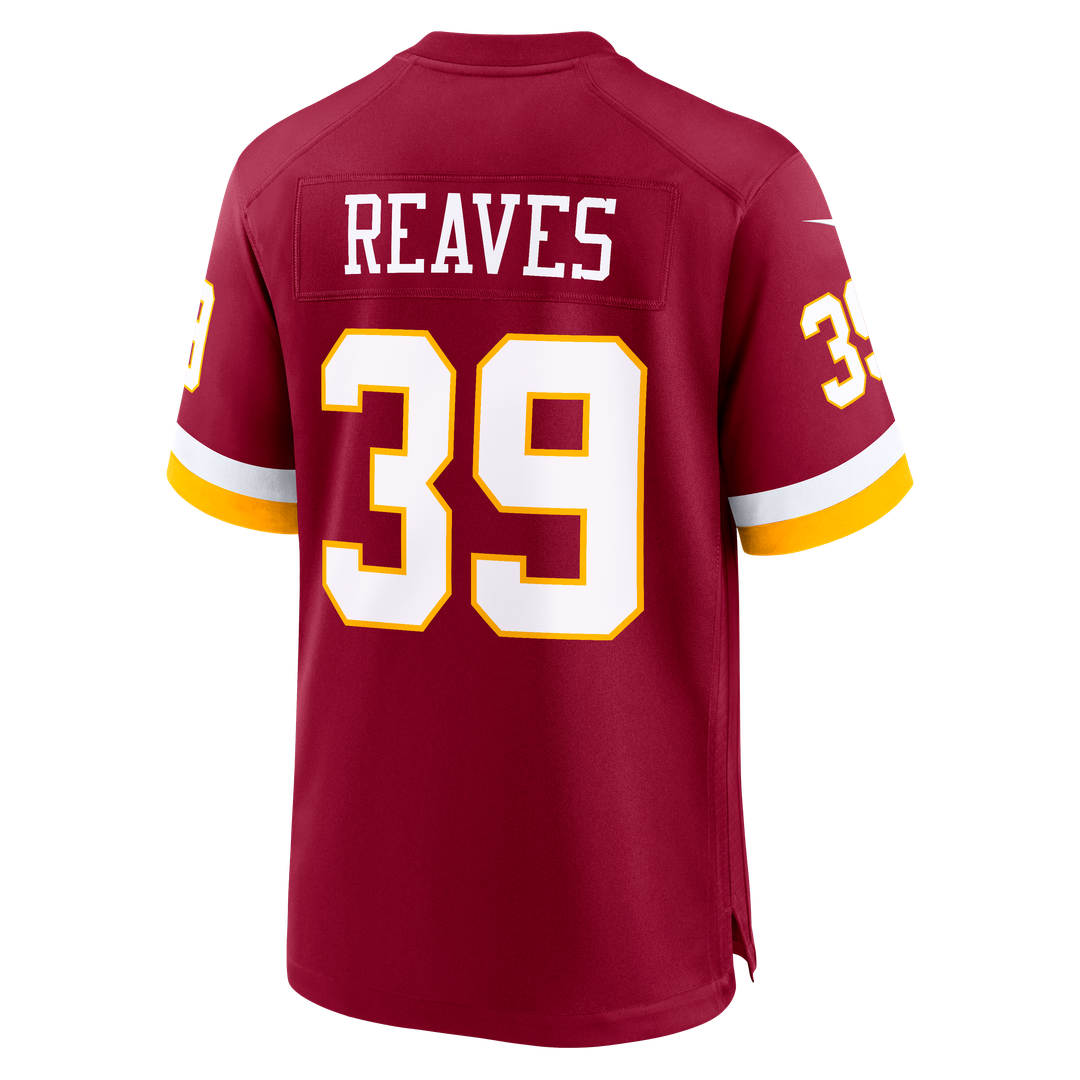 Jeremy Reaves Washington Commanders Nike Game Super Bowl Era Jersey - White