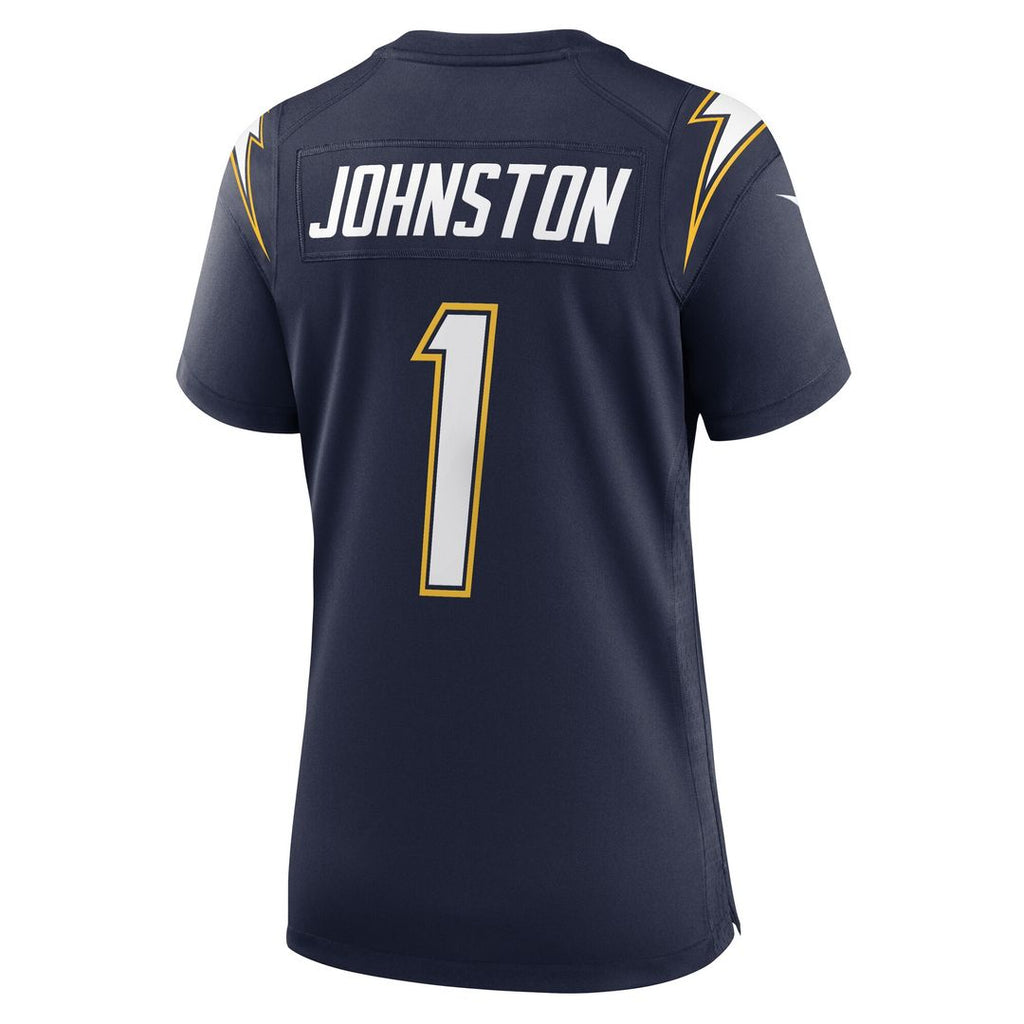 Quentin Johnston Los Angeles Chargers Nike Women's Alternate Charger Power Game Jersey - Gold