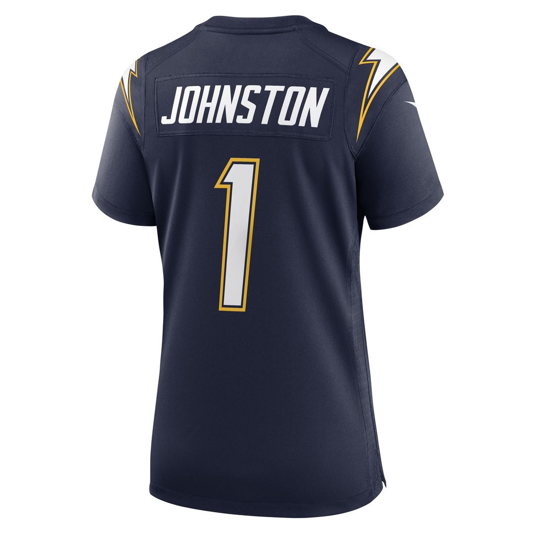 Quentin Johnston Los Angeles Chargers Nike Women's Alternate Charger Power Game Jersey - Gold