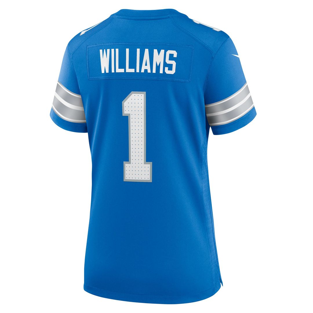 Jameson Williams Detroit Lions Nike Women's 2nd Alternate Game Player Jersey - Black