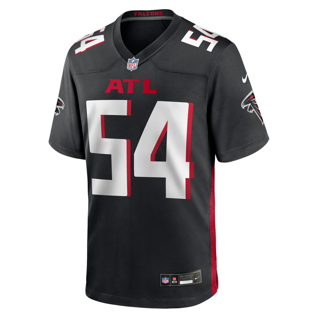 Brandon Dorlus Atlanta Falcons Nike Team Game Jersey -  Black