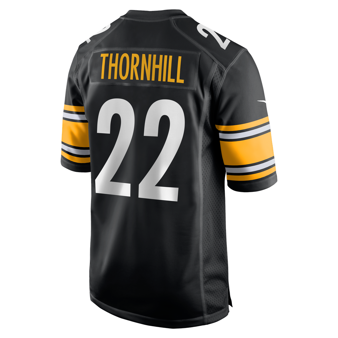 Juan Thornhill Pittsburgh Steelers Nike Team Game Jersey -  Black