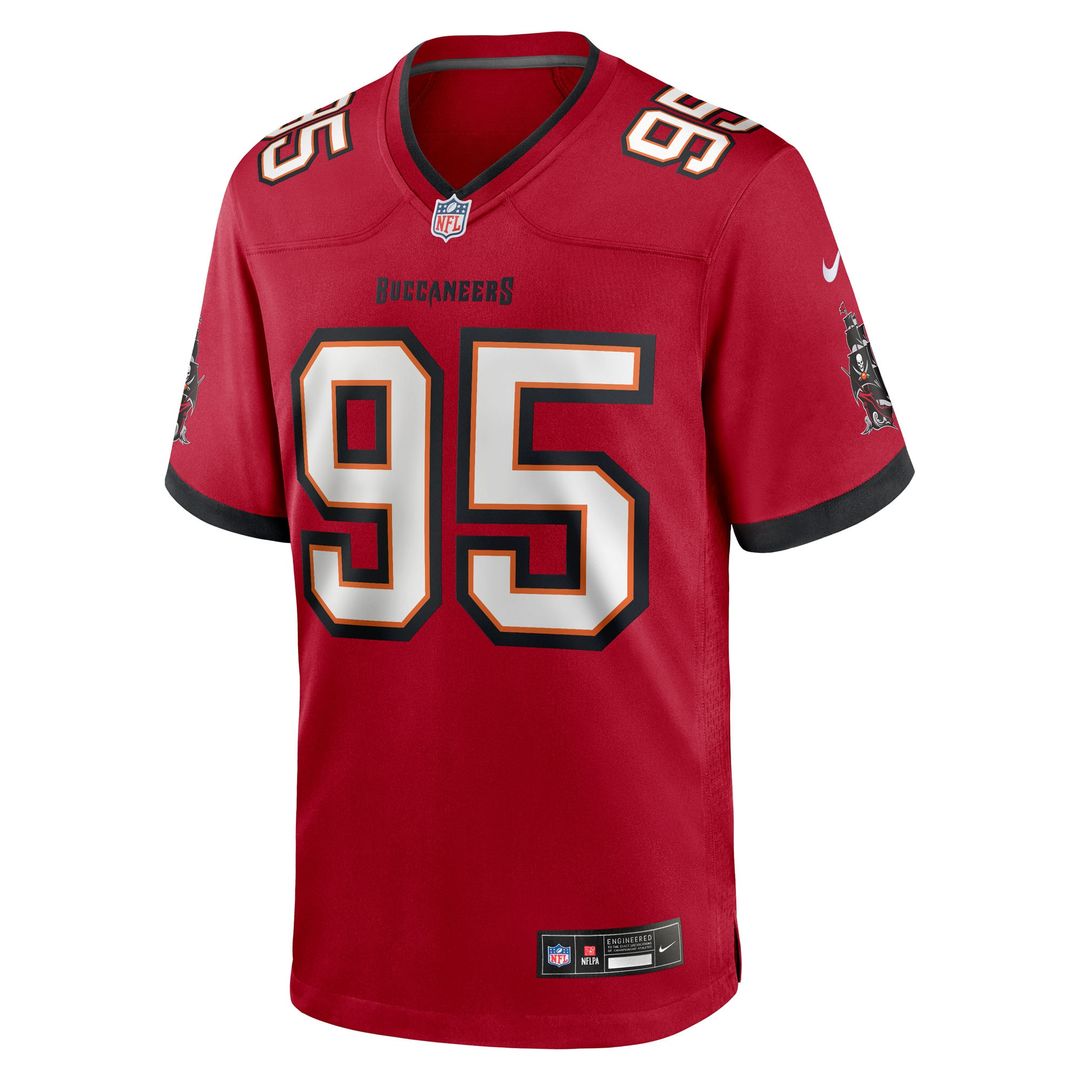 Elijah Roberts Tampa Bay Buccaneers Nike Team Game Jersey -  Red