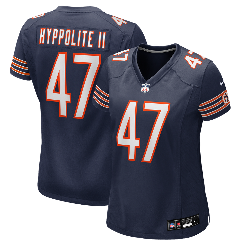 Ruben Hyppolite II Chicago Bears Nike Women's Team Game Jersey - Navy