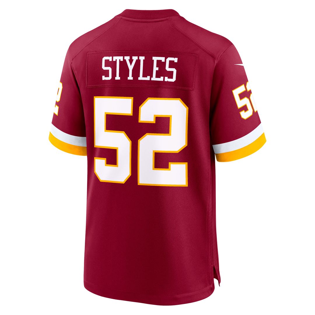 Sonny Styles Washington Commanders Nike Game Super Bowl Era Jersey - White