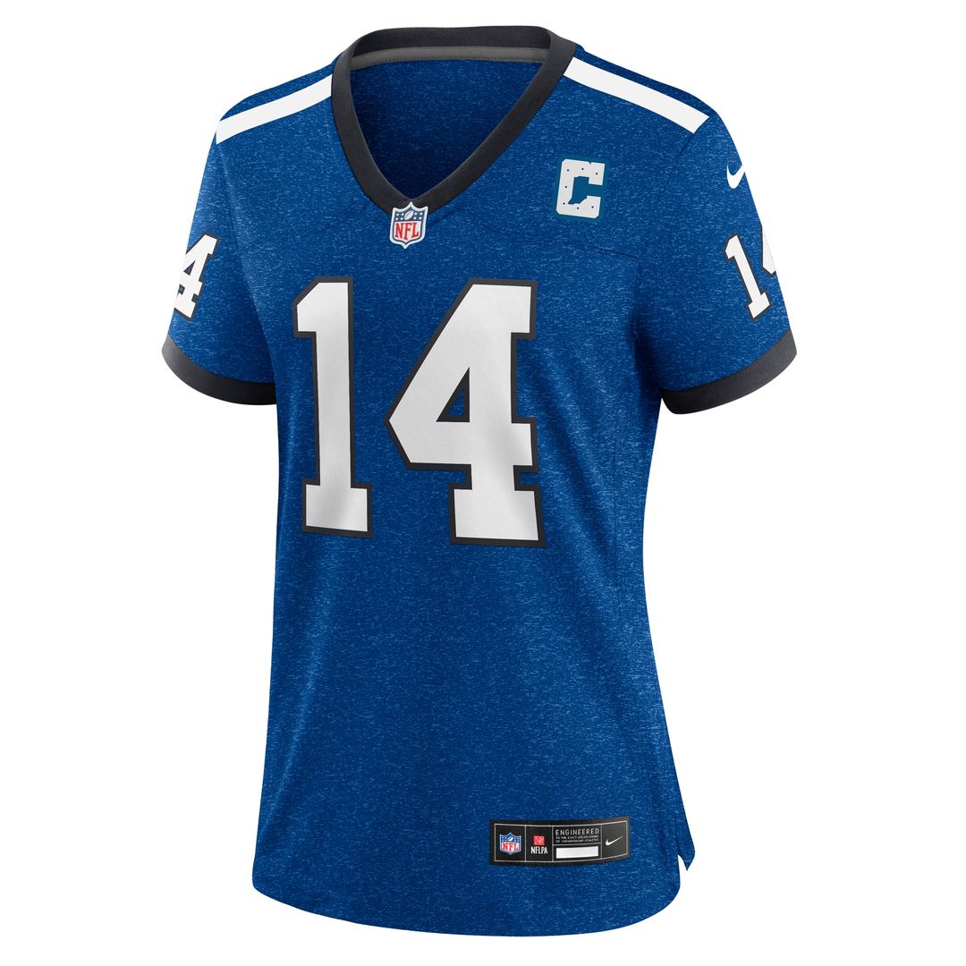 Alec Pierce Indianapolis Colts Nike Women's Player Game Jersey - Royal