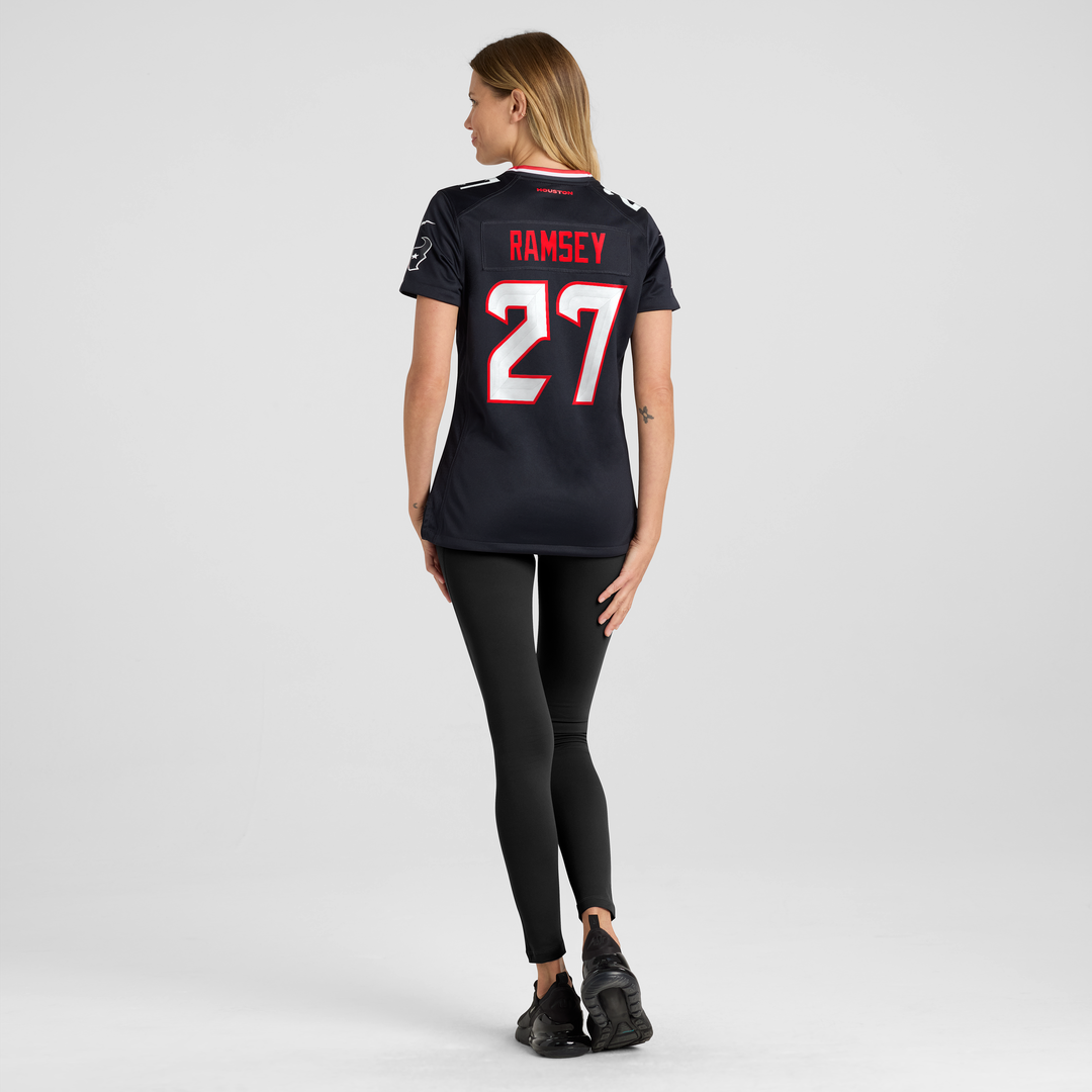 Kamari Ramsey Houston Texans Nike Women's Team Game Jersey -  Navy