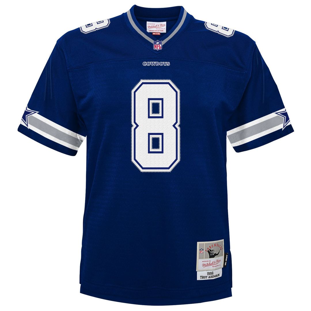 Troy Aikman Dallas Cowboys Mitchell & Ness Toddler 1996 Retired Legacy Jersey - Navy