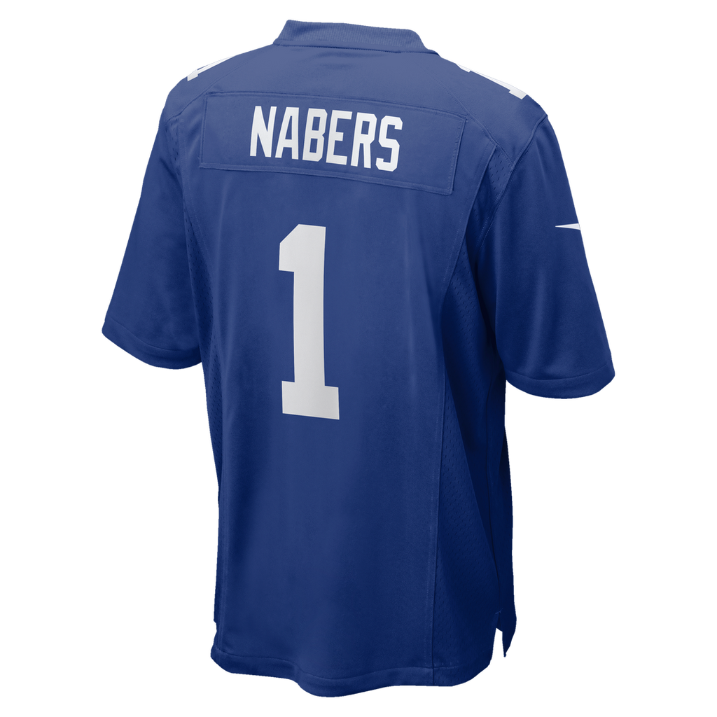 Malik Nabers New York Giants Nike Alternate Game Jersey - Century Red