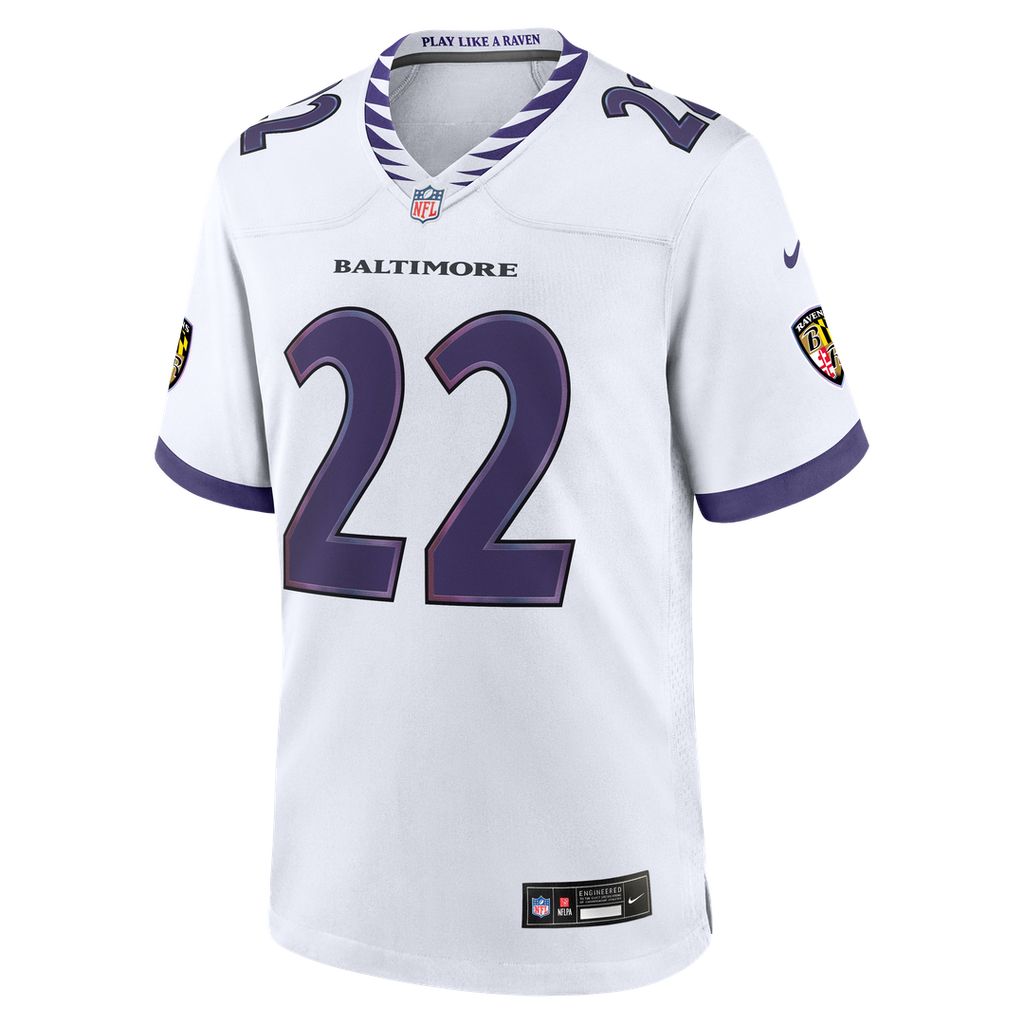 Derrick Henry Baltimore Ravens Nike Alternate Game Jersey - Black