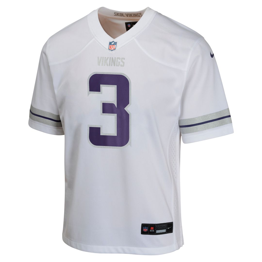 Jordan Addison Minnesota Vikings Nike Youth Game Jersey - White