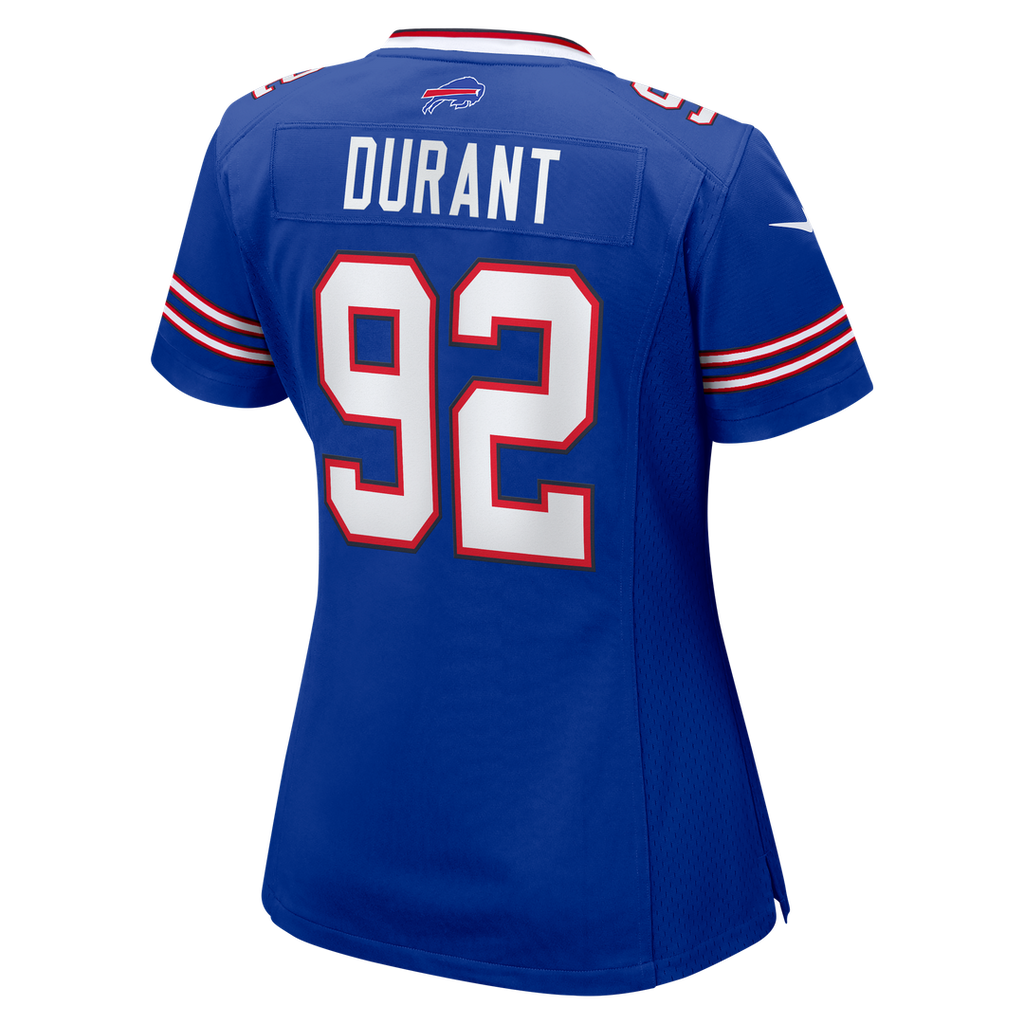 Zane Durant Buffalo Bills Nike Women's Team Game Jersey -  Royal