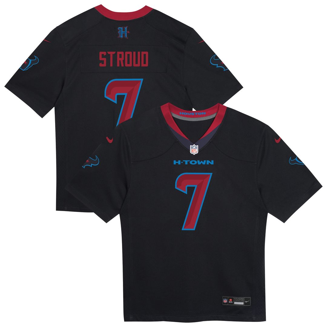 C.J. Stroud Houston Texans Nike Preschool Alternate Player Game Jersey - Navy
