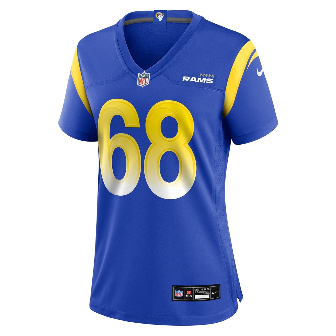 David Quessenberry Los Angeles Rams Nike Women's Team Game Jersey -  Royal
