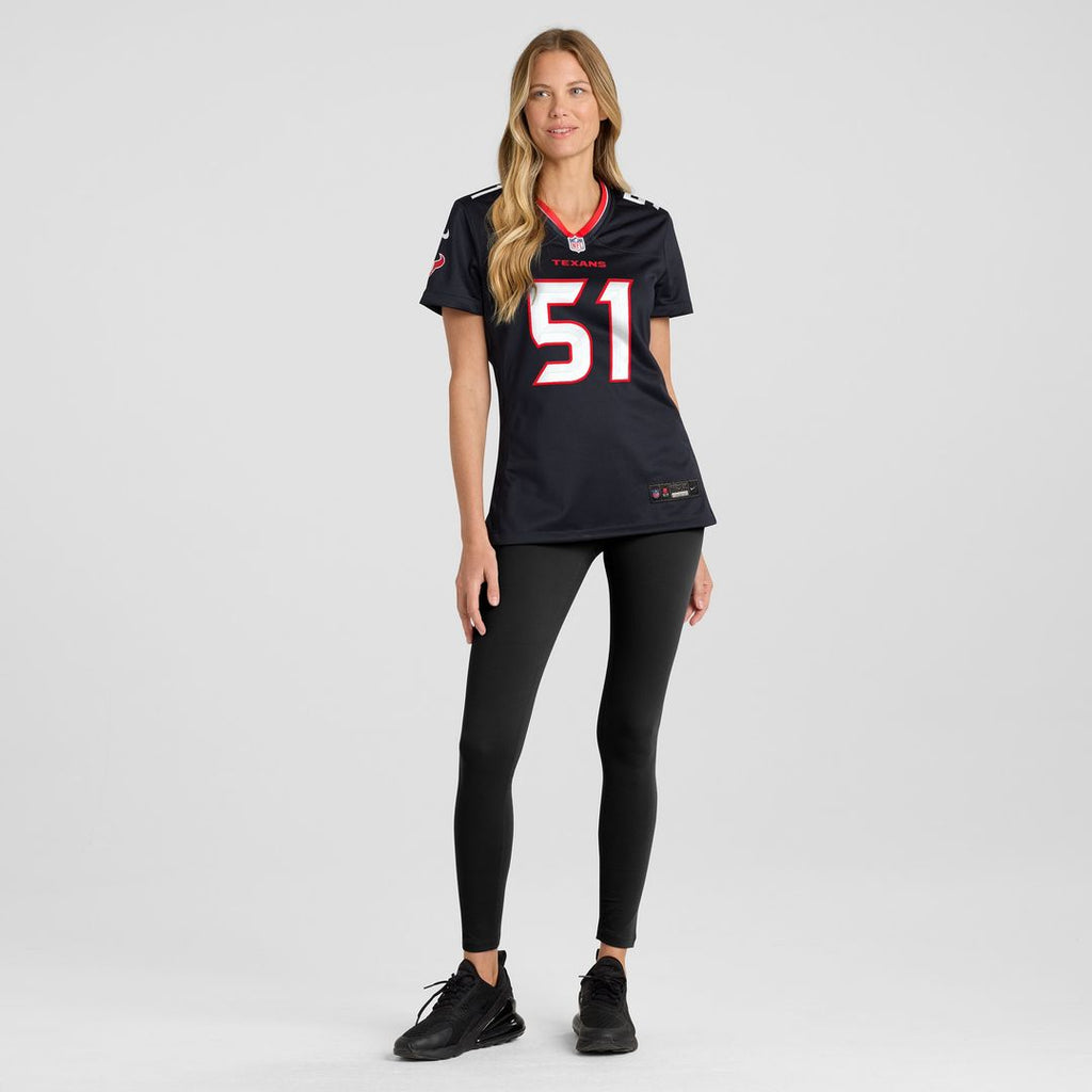 Will Anderson Jr. Houston Texans Nike Women's Game Jersey - Navy