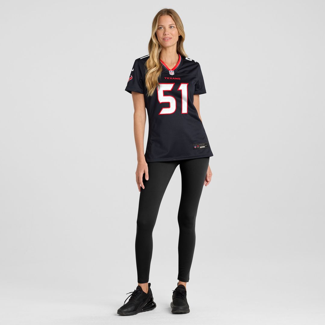 Will Anderson Jr. Houston Texans Nike Women's Game Jersey - Navy