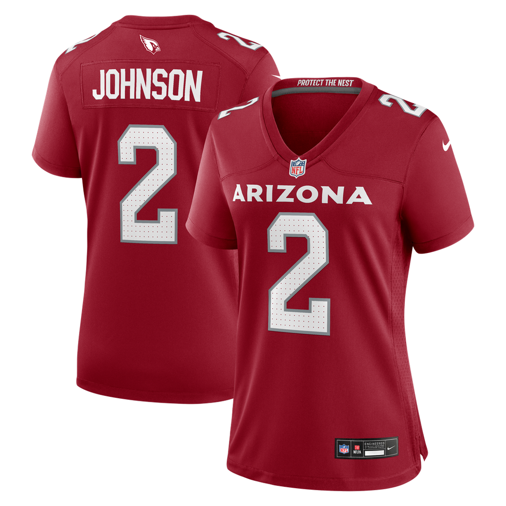 Will Johnson Arizona Cardinals Nike Women's Team Game Jersey -  Cardinal