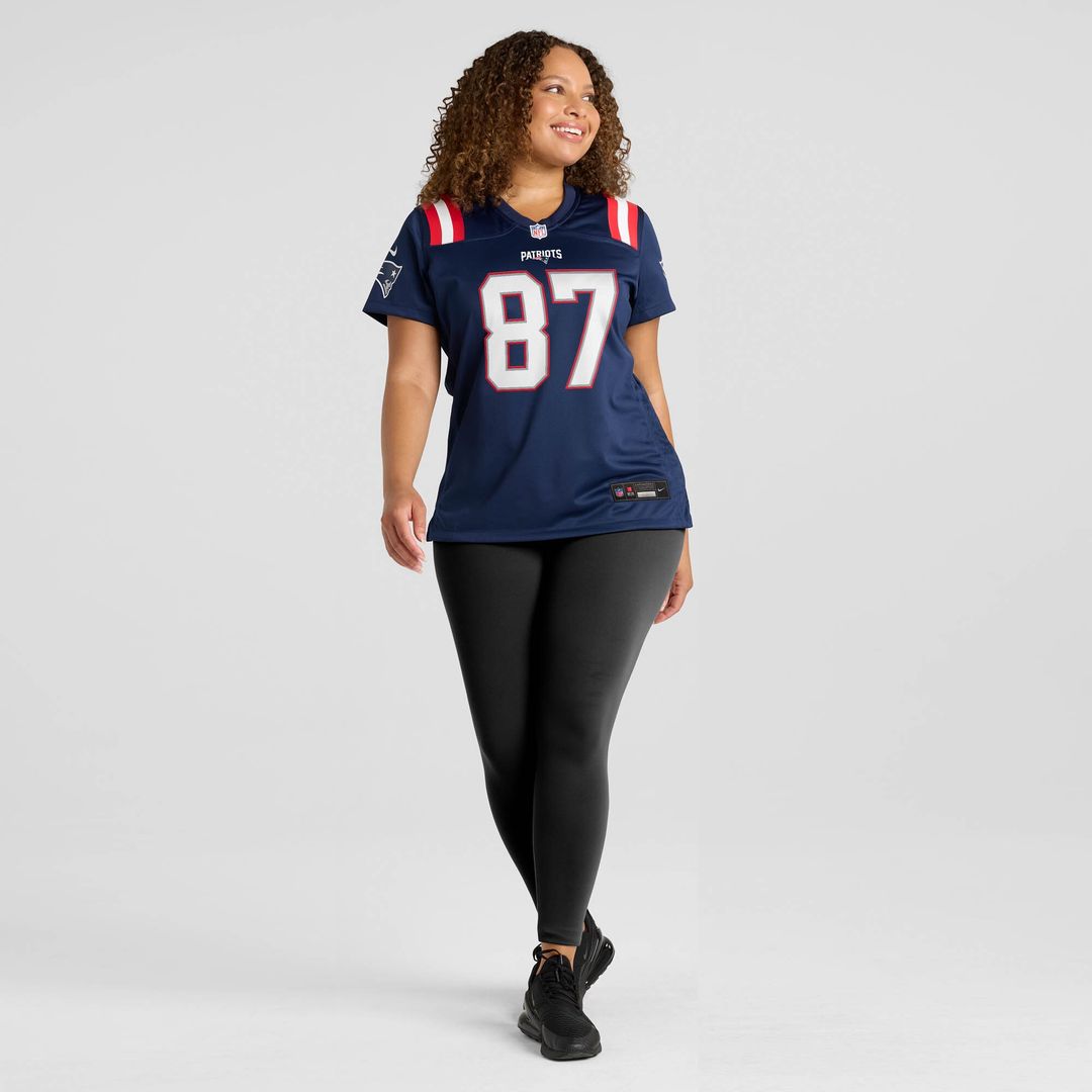 Romeo Doubs New England Patriots Nike Women's Game Jersey - Navy