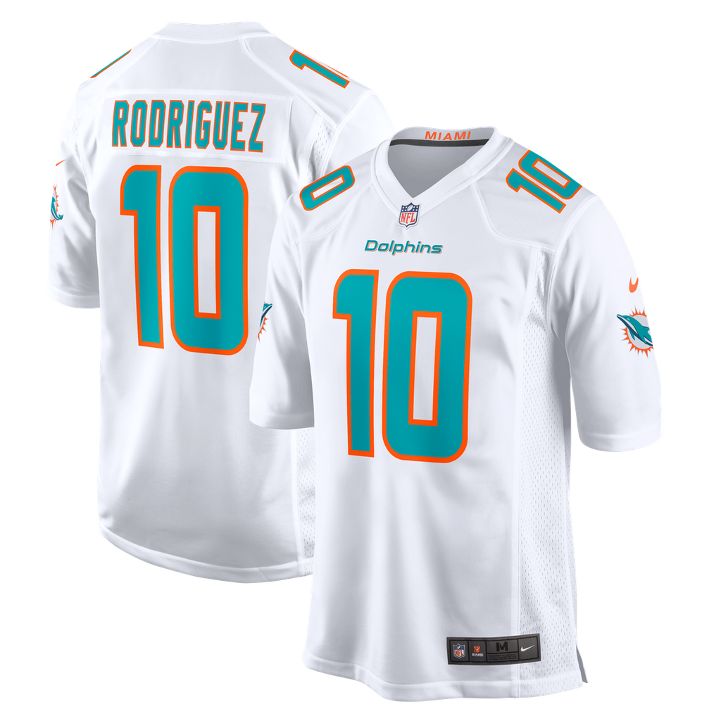 Jacob Rodriguez Miami Dolphins Nike Game Jersey - White
