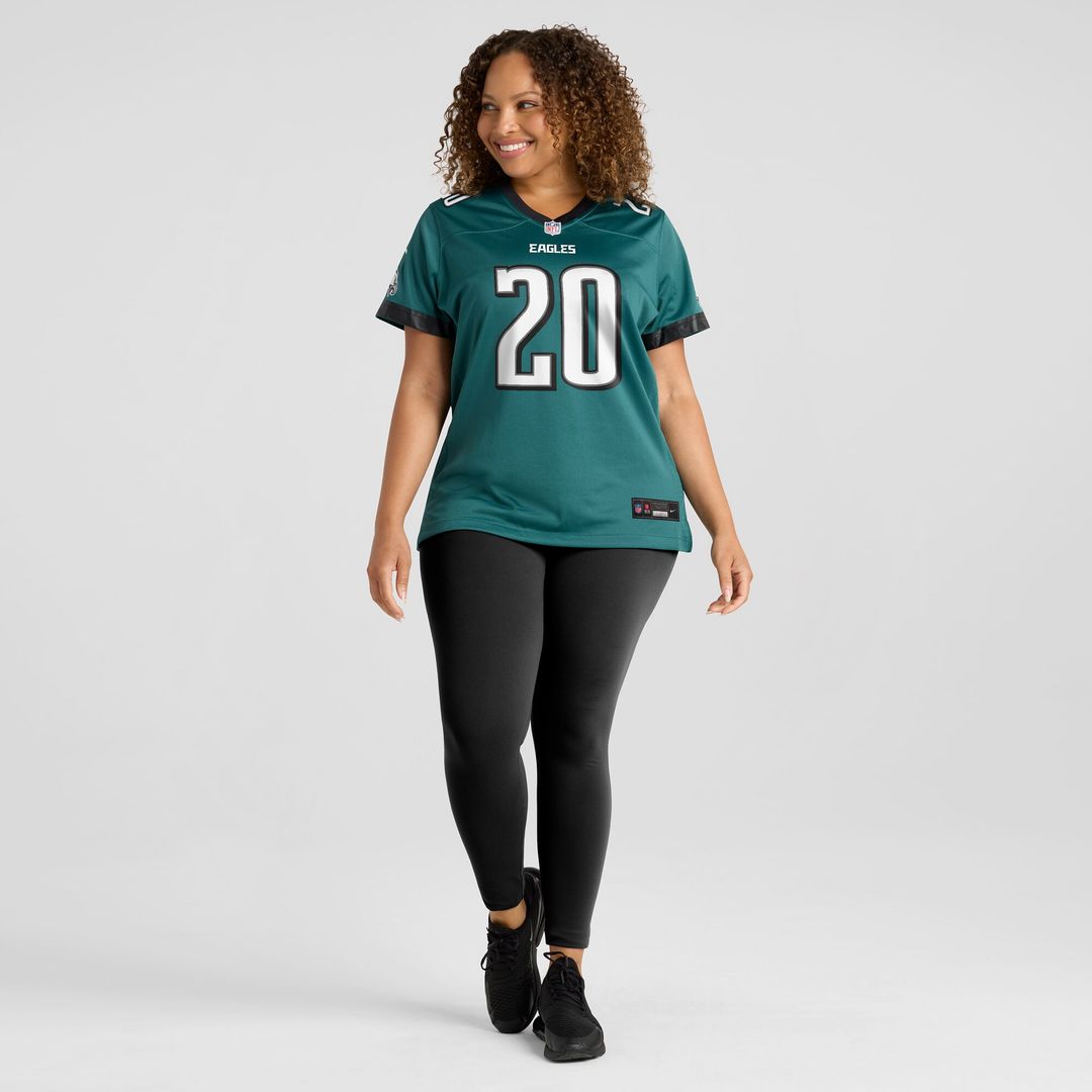 Brian Dawkins Philadelphia Eagles Nike Women's Retired Player Game Jersey - Midnight Green