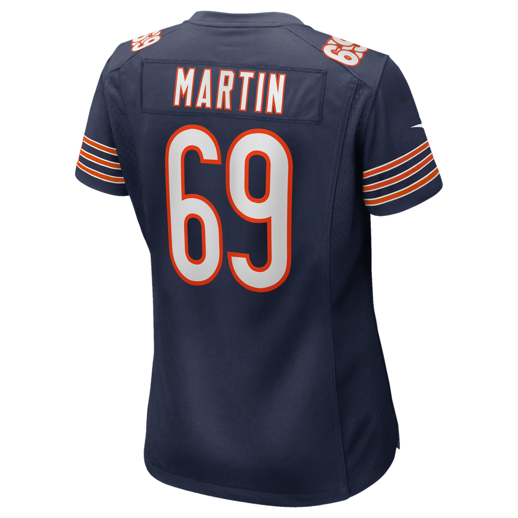 Jeremiah Martin Chicago Bears Nike Women's Team Game Jersey -  Navy