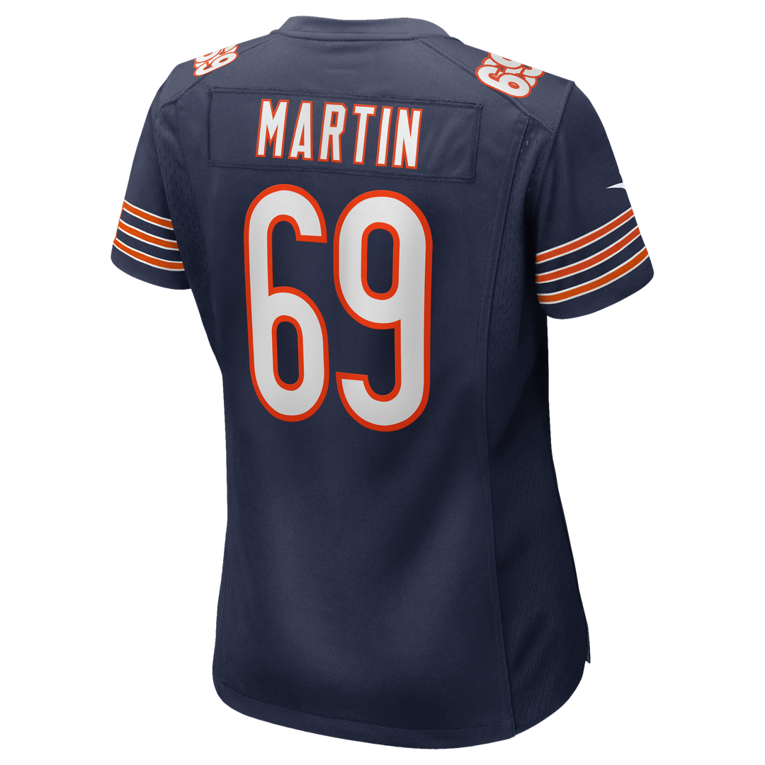 Jeremiah Martin Chicago Bears Nike Women's Team Game Jersey -  Navy