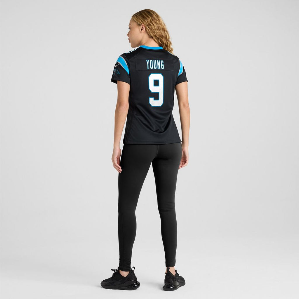 Bryce Young Carolina Panthers Nike Women's Team Game Jersey - Black