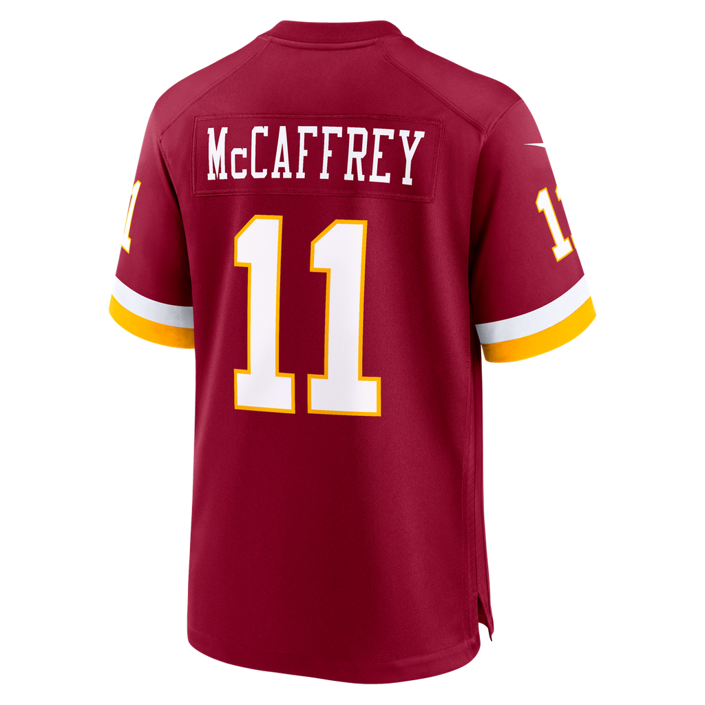 Luke McCaffrey Washington Commanders Nike Hail Raiser Alternate Game Jersey - Black