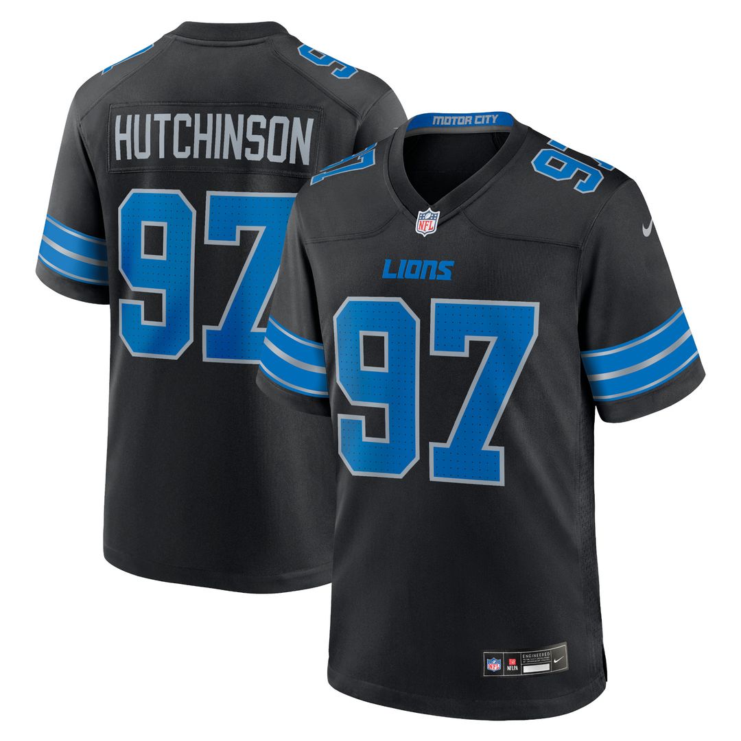 Aidan Hutchinson Detroit Lions Nike Game Jersey - Blue