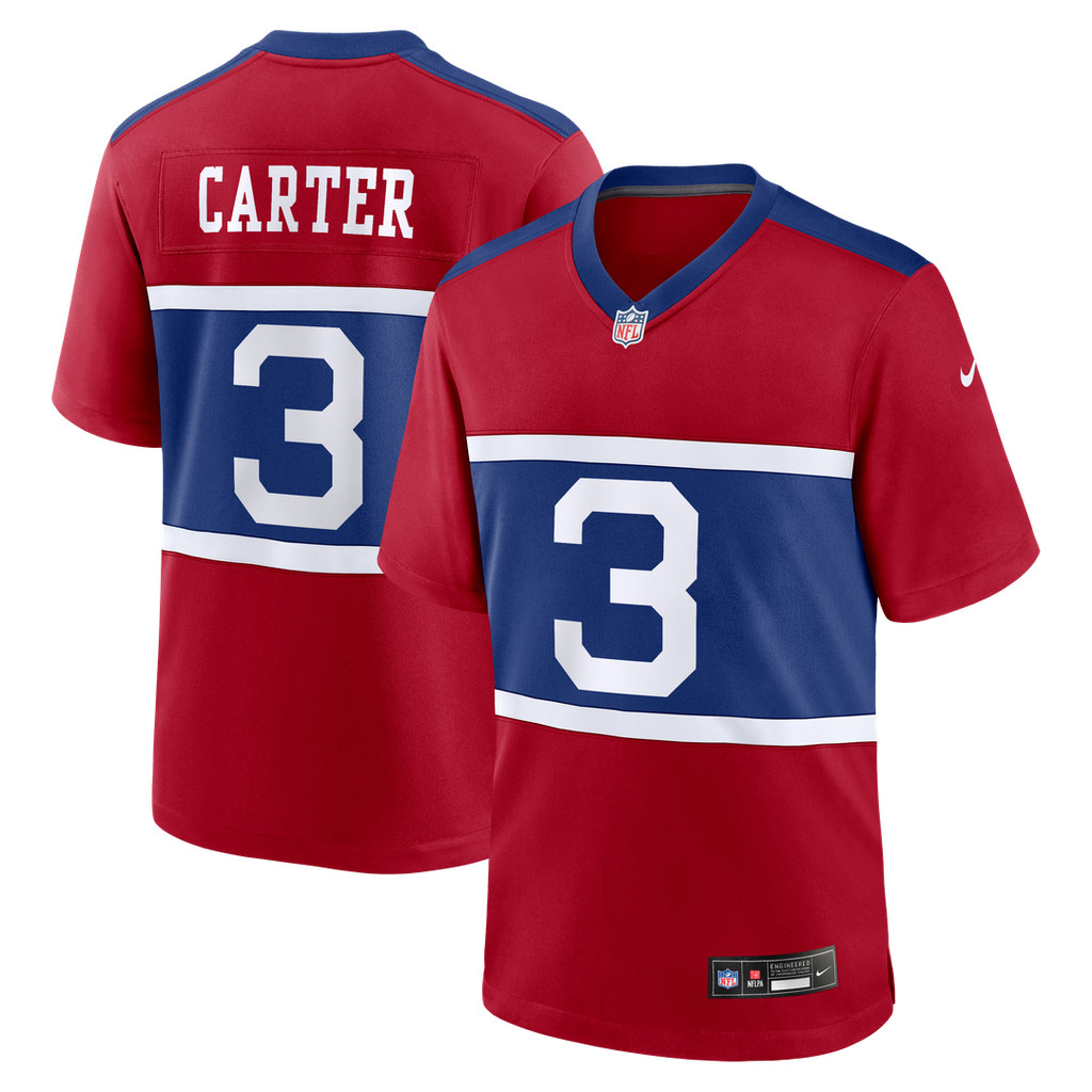 New York Giants Nike Alternate Game Jersey -  Red